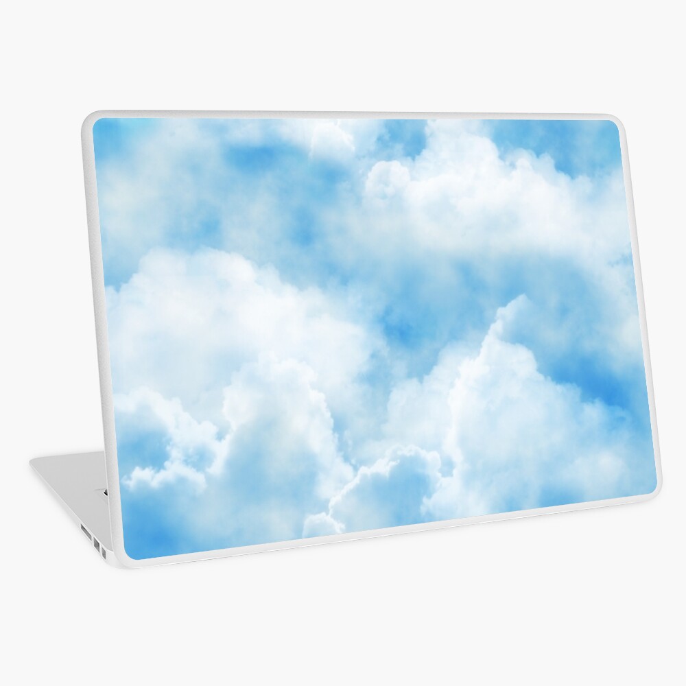 Clouds Print Laptop Skin