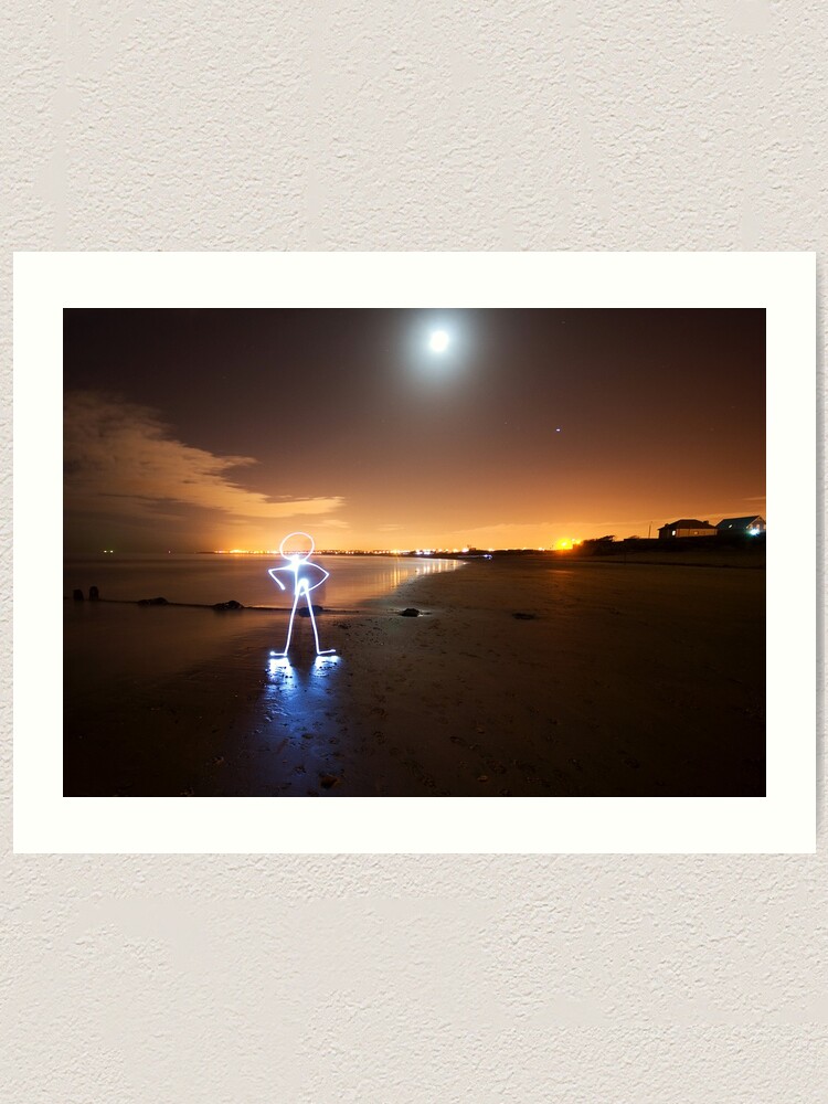 Alternate view of Man Art Print