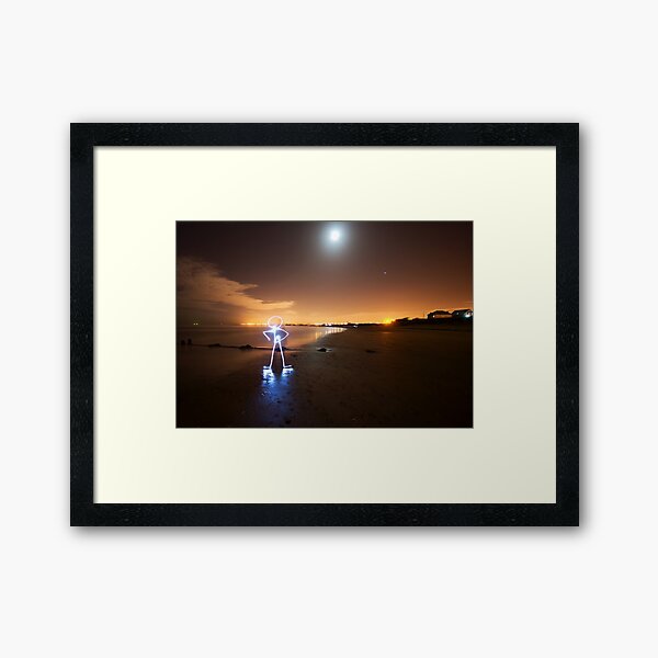 Man Framed Art Print