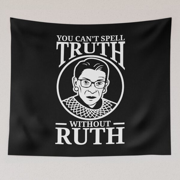 Artikelvorschau, RBG kann die Wahrheit nicht ohne Ruth Bader Ginsburg buchstabieren entworfen und verkauft von The Junto Shop.