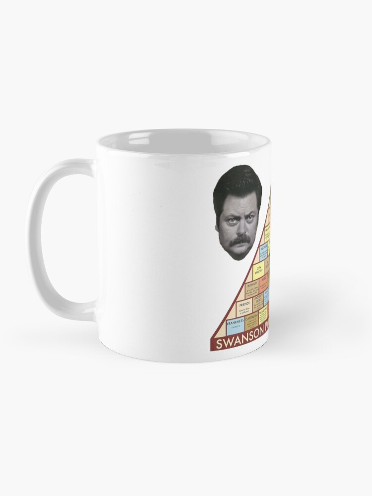 Alternate view of Swanson Pyramid of Greatness Mug