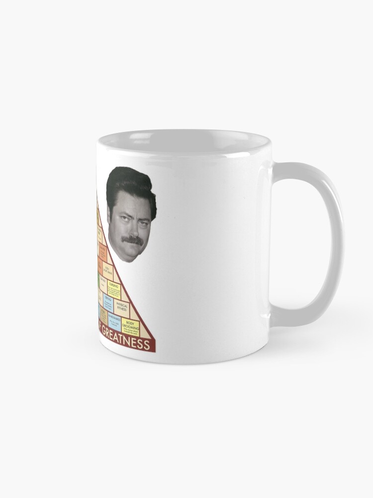 Alternate view of Swanson Pyramid of Greatness Mug
