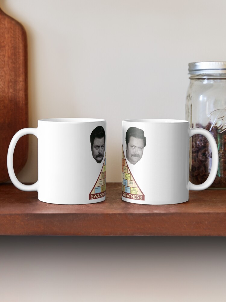 Alternate view of Swanson Pyramid of Greatness Mug