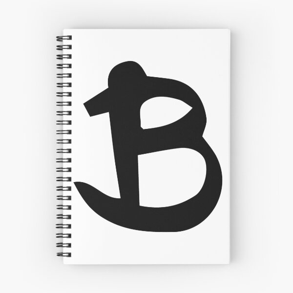 Item preview, Monogram Letter B in Black designed and sold by Lyn Ellison - random and fun designs.