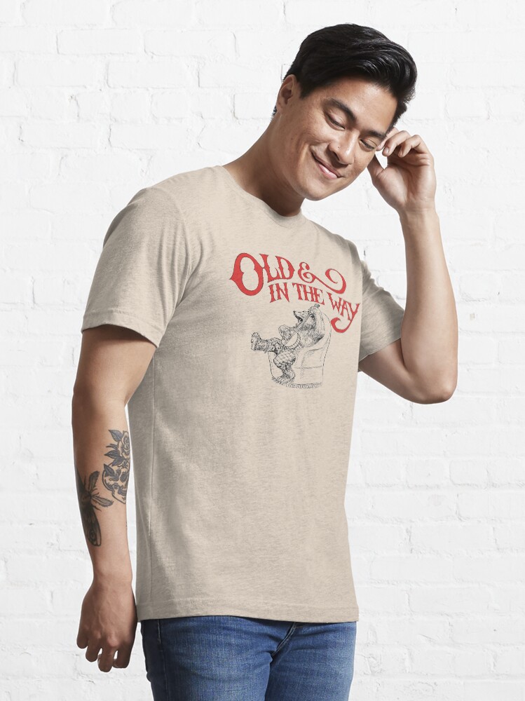 Alternate view of Banjo Bear Old & In The Way Essential T-Shirt