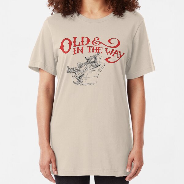 Banjo Bear Old & In The Way Slim Fit T-Shirt