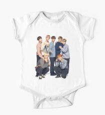 BTS high quality cute Bangtan Short Sleeve Baby One-Piece