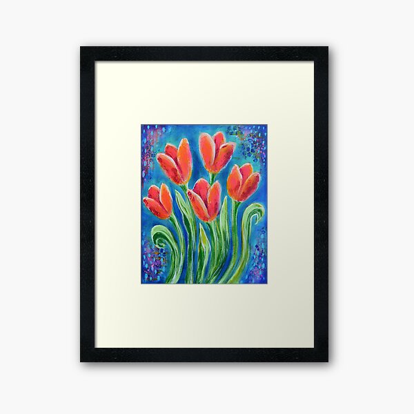 Tulips Framed Art Print