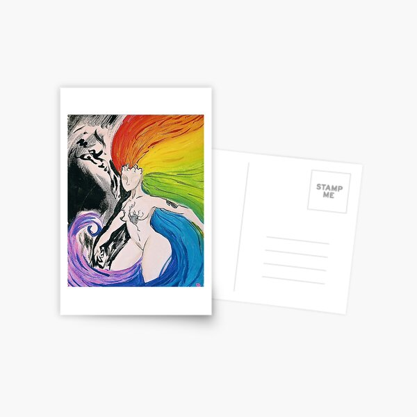 Broken Free Postcard
