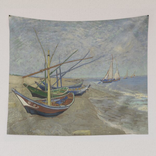 Item preview, Van Gogh: Barques aux Saintes-Maries  designed and sold by The Art Collector.