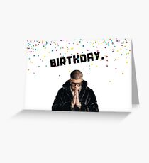 Schlechtes Häschen Geburtstag, Rappergrußkarte, Memgrußkarten Grußkarte