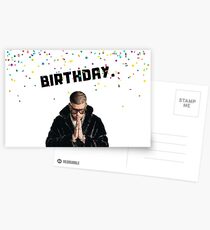 Bad Bunny. Birthday, rapper greeting card, meme greeting cards Postcards