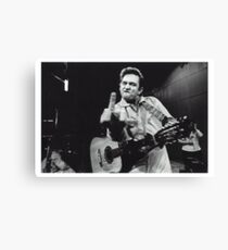 Johnny Cash Canvas Print