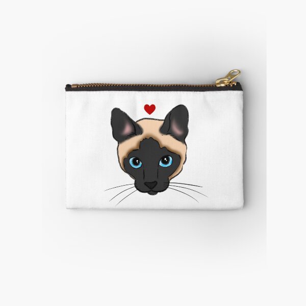 Item preview, Cute Siamese Cat with Heart, Siamese Cat Mom, Siamese Cat Lover designed and sold by Furkid Studio.