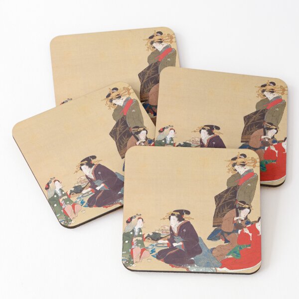 Item preview, Five Beauties (Restored Japanese Artwork) designed and sold by PromoteProgress.