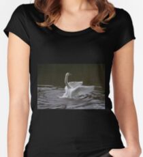 Mute Swan Women's Fitted Scoop T-Shirt