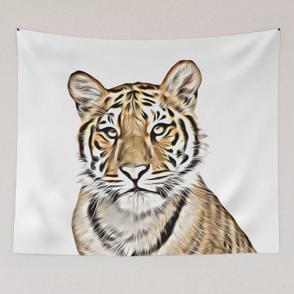 Artikelvorschau, Tiger Print Raubkatze entworfen und verkauft von MyPrintex.