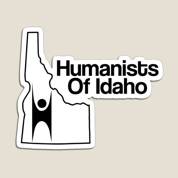 Plain Humanist Design for Humanists of Idaho Magnet