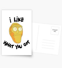 I Like What You Got - Rick and Morty Inspired Cromulan Postcards