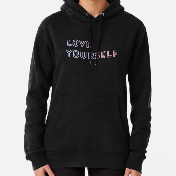 Bts love yourself tour shop zip up hoodie official