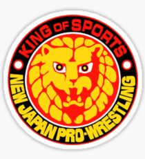 NJPW Logo Sticker