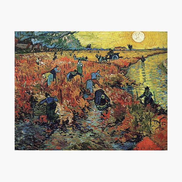 Item preview, Van Gogh: The Red Vineyard  near Arles designed and sold by The Art Collector.