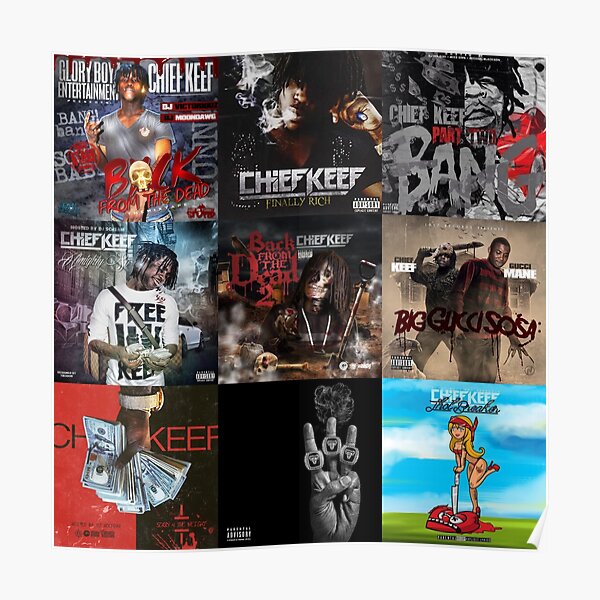 Chief Keef Albums Poster