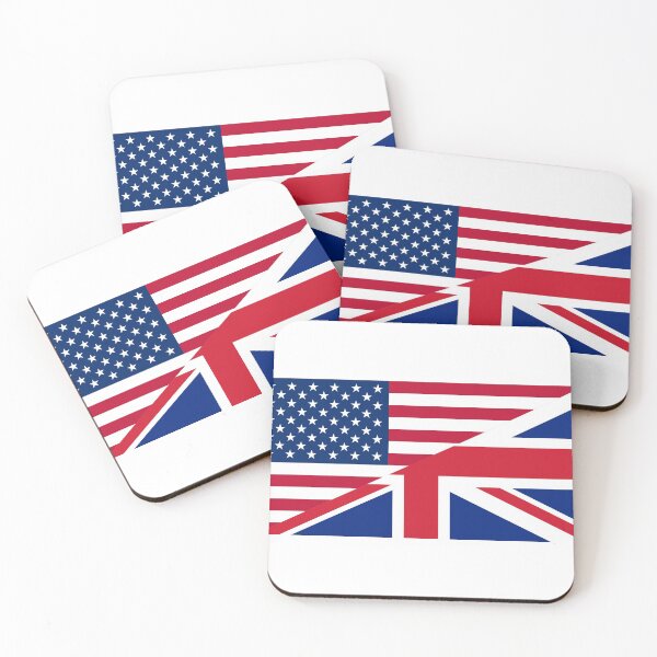 Item preview, Split US / UK Flag designed and sold by Masalla Ga.