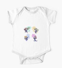 Little witch academia main 4 - mini stickers One Piece - Short Sleeve