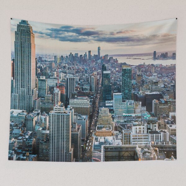 Item preview, New York City Scene (Color) designed and sold by NoColorDesigns.