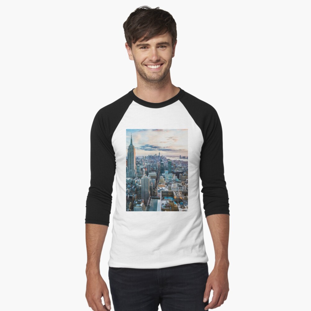Item preview, Baseball ¾ Sleeve T-Shirt designed and sold by NoColorDesigns.
