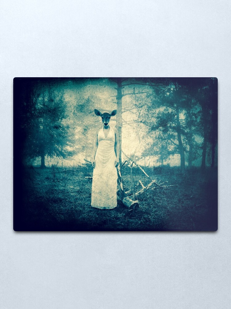 Alternate view of Musk Deer Metal Print