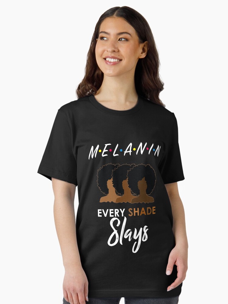 Melanin Friends Every Shade Slays Essential T-Shirt