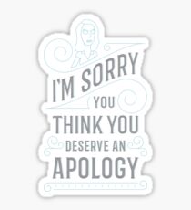 I'm Sorry Sticker