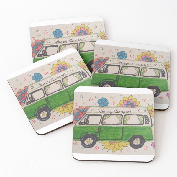 Item preview, Happy Campers designed and sold by Ablaze2.
