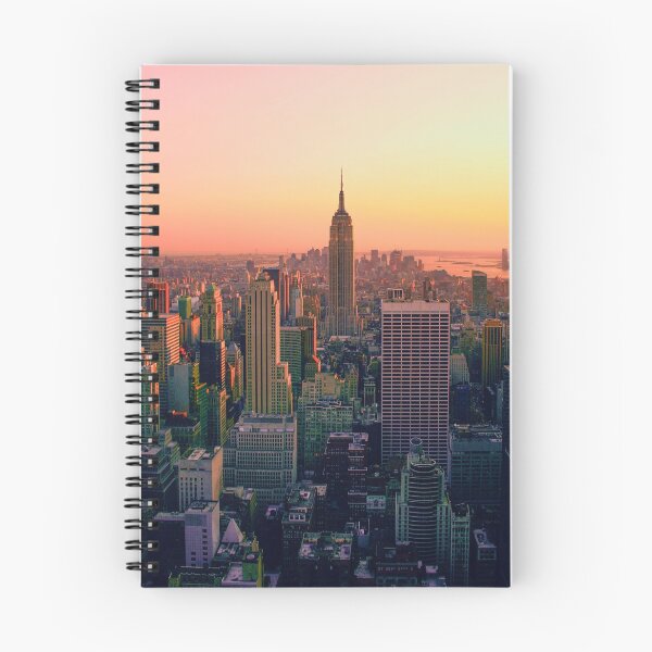 Item preview, Sunset of New York City (Color) designed and sold by NoColorDesigns.