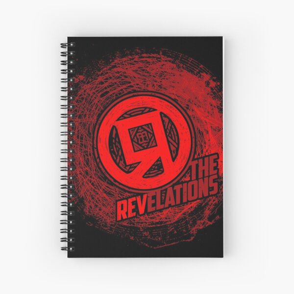 TheRedR - TheREV Logo (broken) Spiral Notebook
