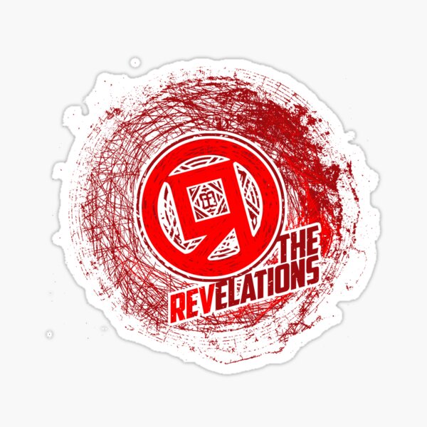TheRedR - TheREV Logo (broken) Sticker