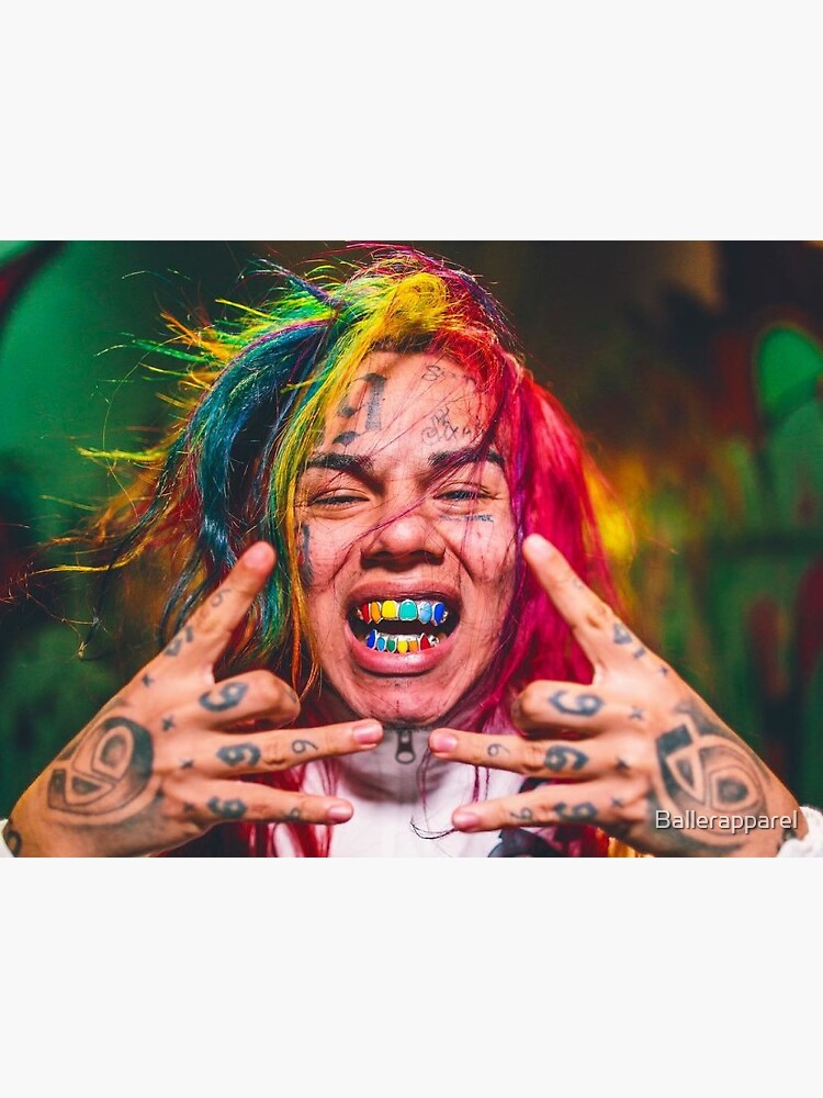 "6ix 9ine" Sticker for Sale by Ballerapparel Redbubble