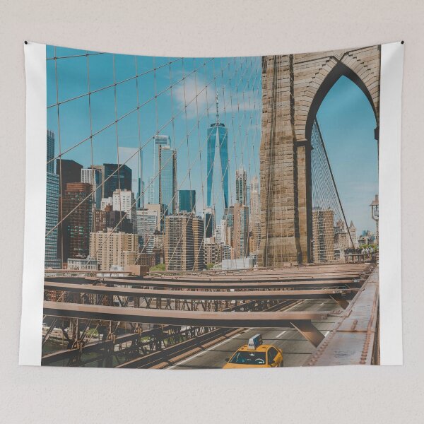 Item preview, New York City Bridge (Color) designed and sold by NoColorDesigns.