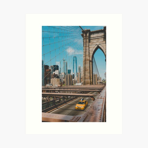 Artikel-Vorschau von New York City Brücke (Farbe), designt und verkauft von NoColorDesigns.