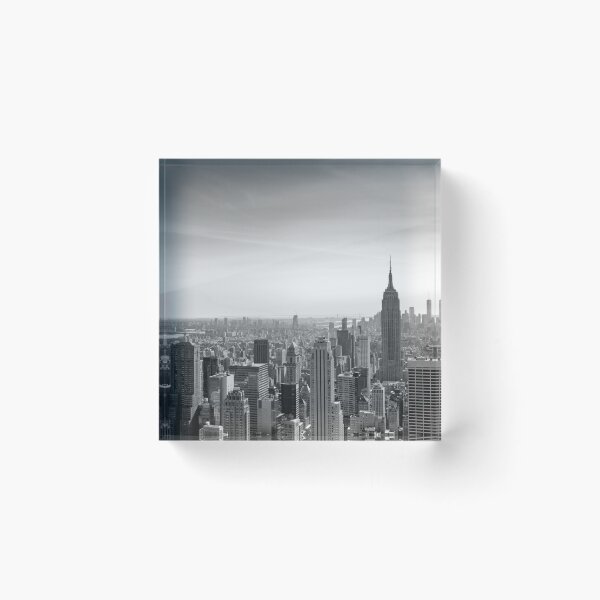 Item preview, New York CItyscape (Black and White) designed and sold by NoColorDesigns.