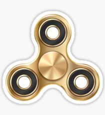 Game Gold Spinner Sticker