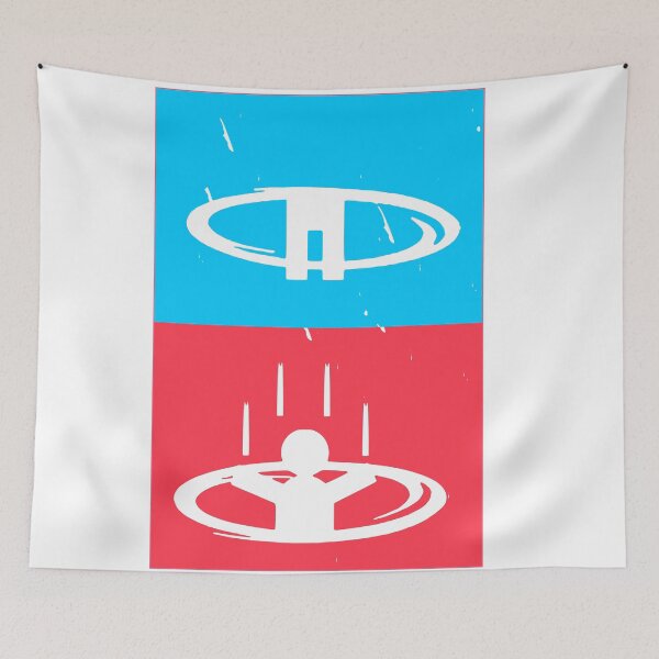 Item preview, Two Portals Poster designed and sold by DerNerd.