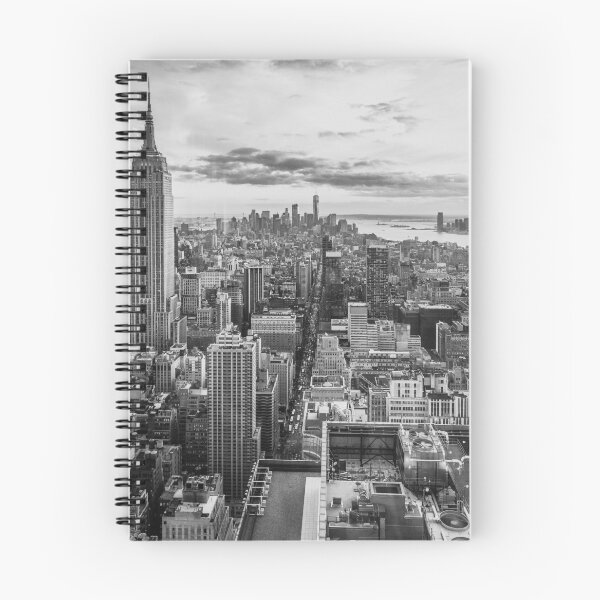 Item preview, A Sweet New York City View (Black and White) designed and sold by NoColorDesigns.