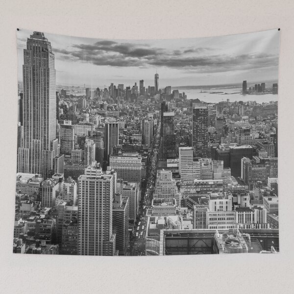 Item preview, A Sweet New York City View (Black and White) designed and sold by NoColorDesigns.