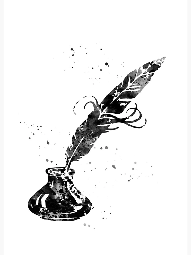 Ink and Quill Pen #1 Art Print by CSA Images - Pixels