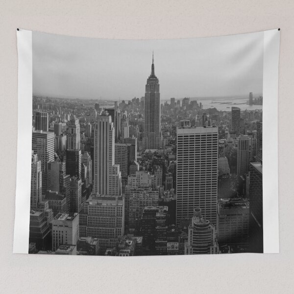 Item preview, New York City View (Black and White) designed and sold by NoColorDesigns.
