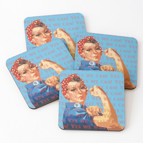 Item preview, Rosie the Riveter: yes we can! yes we will! designed and sold by candhdesigns.