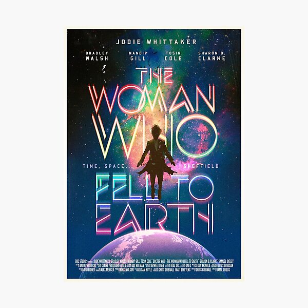 Item preview, The Woman Who Fell To Earth designed and sold by scatterbrook.